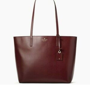 Kate Spade Janie Tote Bag in Cherrywood